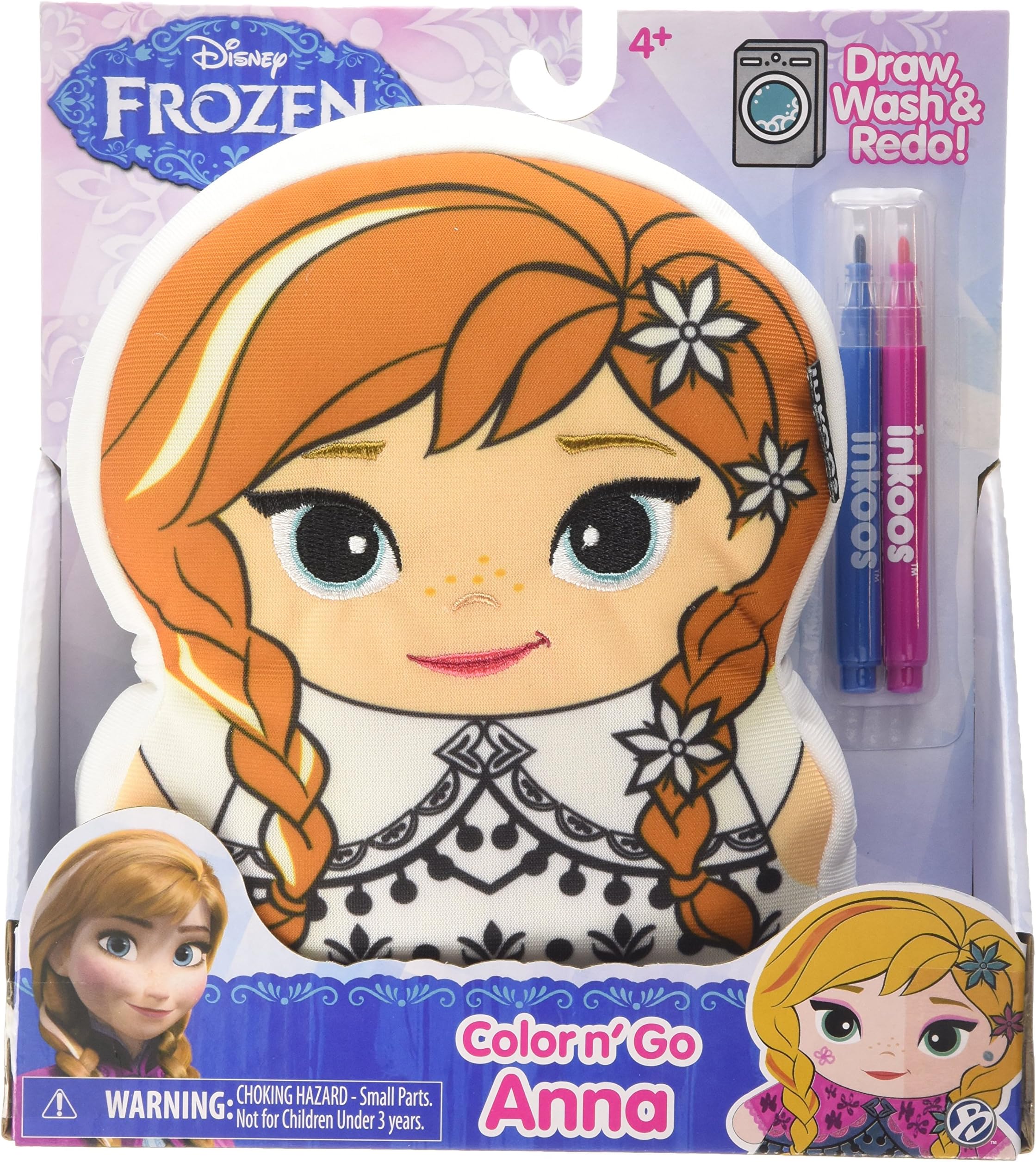Inkoos Frozen Anna Color and Go