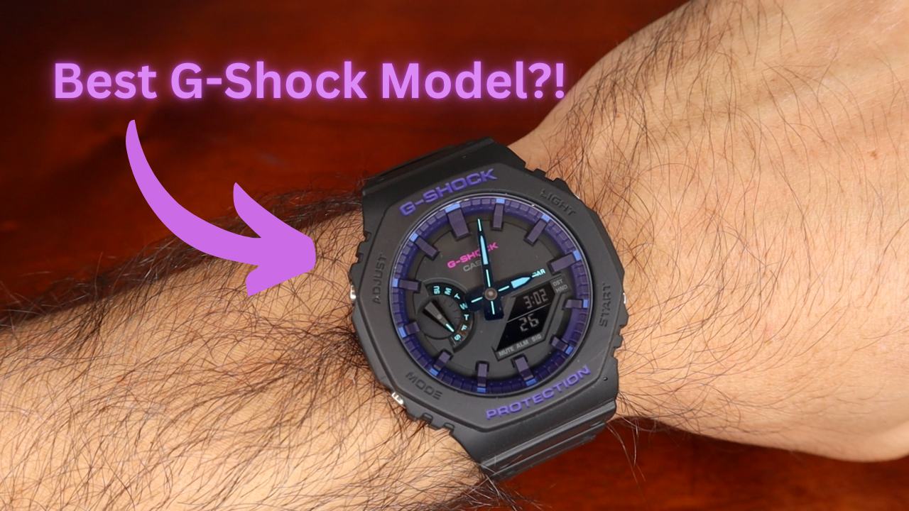 けつぶどうカシオーク(3)G-SHOCK GA-2100 フルブラッ Watch G-Shock VA2100VB-1A Honest Review of the 