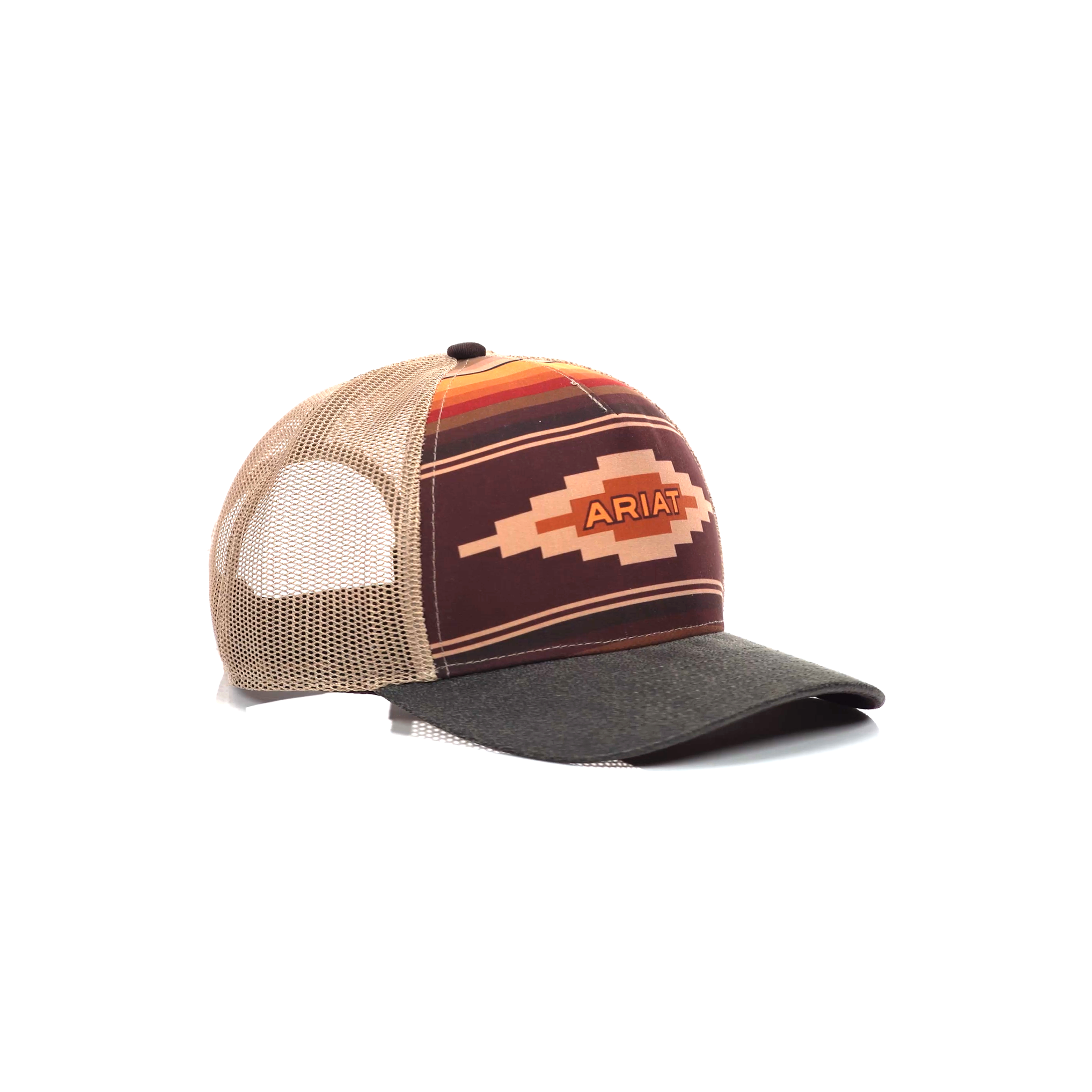 Ariat 06 Ladies Snap Back Aztec Cork Side Logo[Buy 2+ to Save on Shipping] Ariat Ladies Pony Aztec Cap - saddleupcolorado main image 2