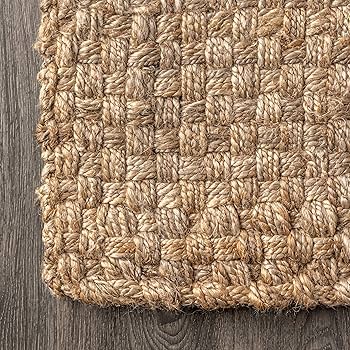 Amazon.com: JONATHAN Y Estera Hand Woven Boucle Chunky Jute