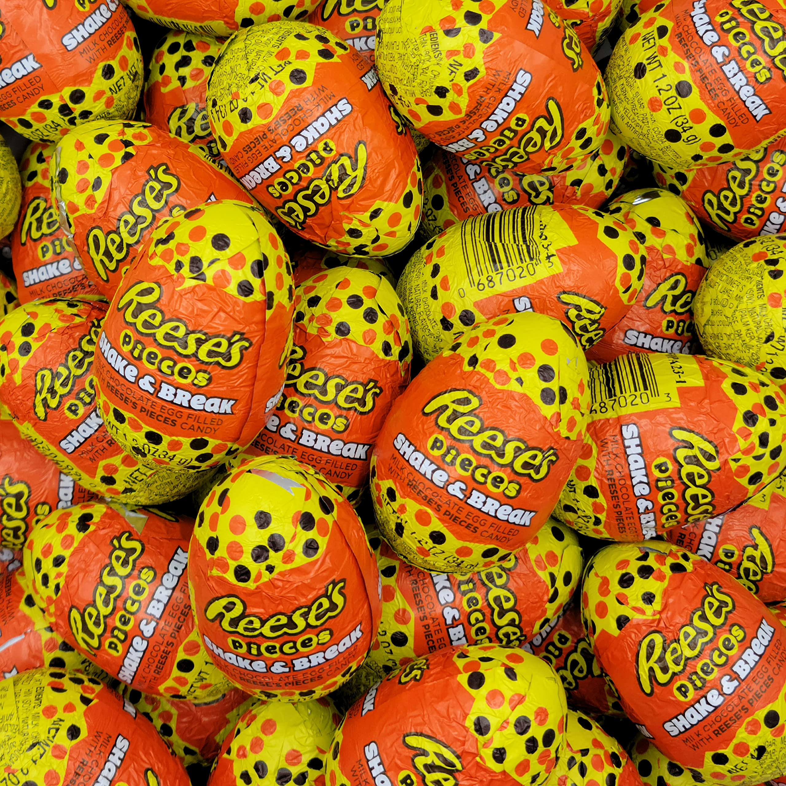 Buy Reeses Pieces Shake and Break Milk Chocolate Easter Eggs Candy