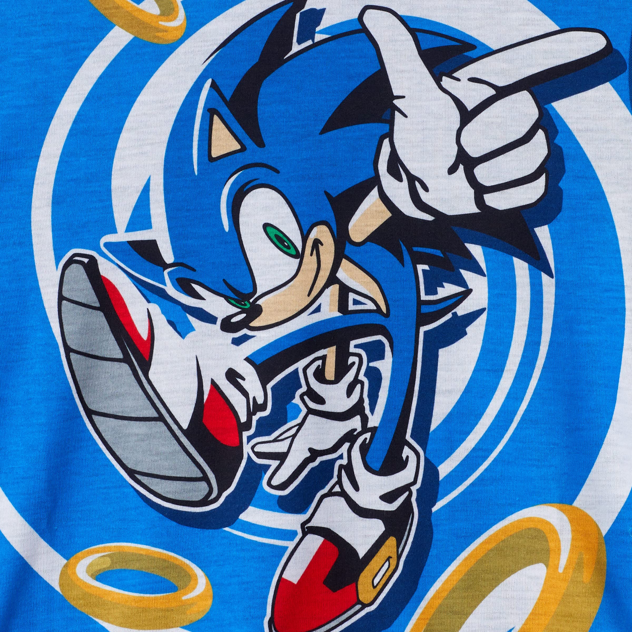 Sonic The Hedgehog Pigiama per bambini in 4 pezzi per dormire