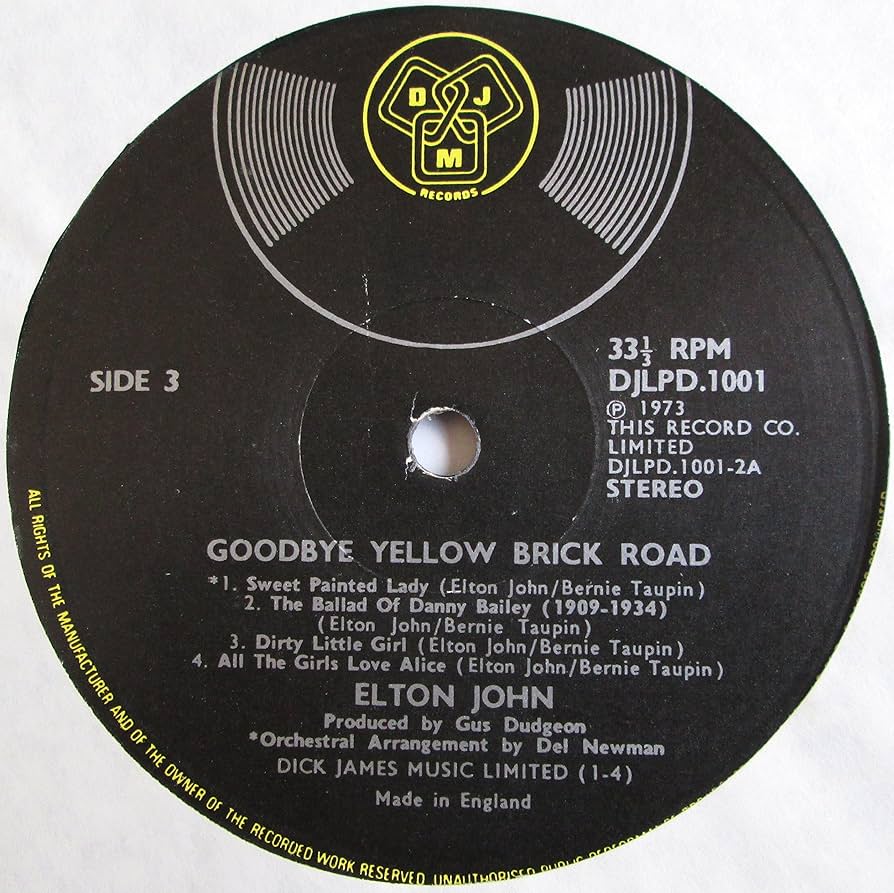 米2LP Elton John Goodbye Yellow Brick Road 3753495 Mercury /00660 Goodbye Yellow Brick Road (2LP Vinyl): John, Elton, Elton