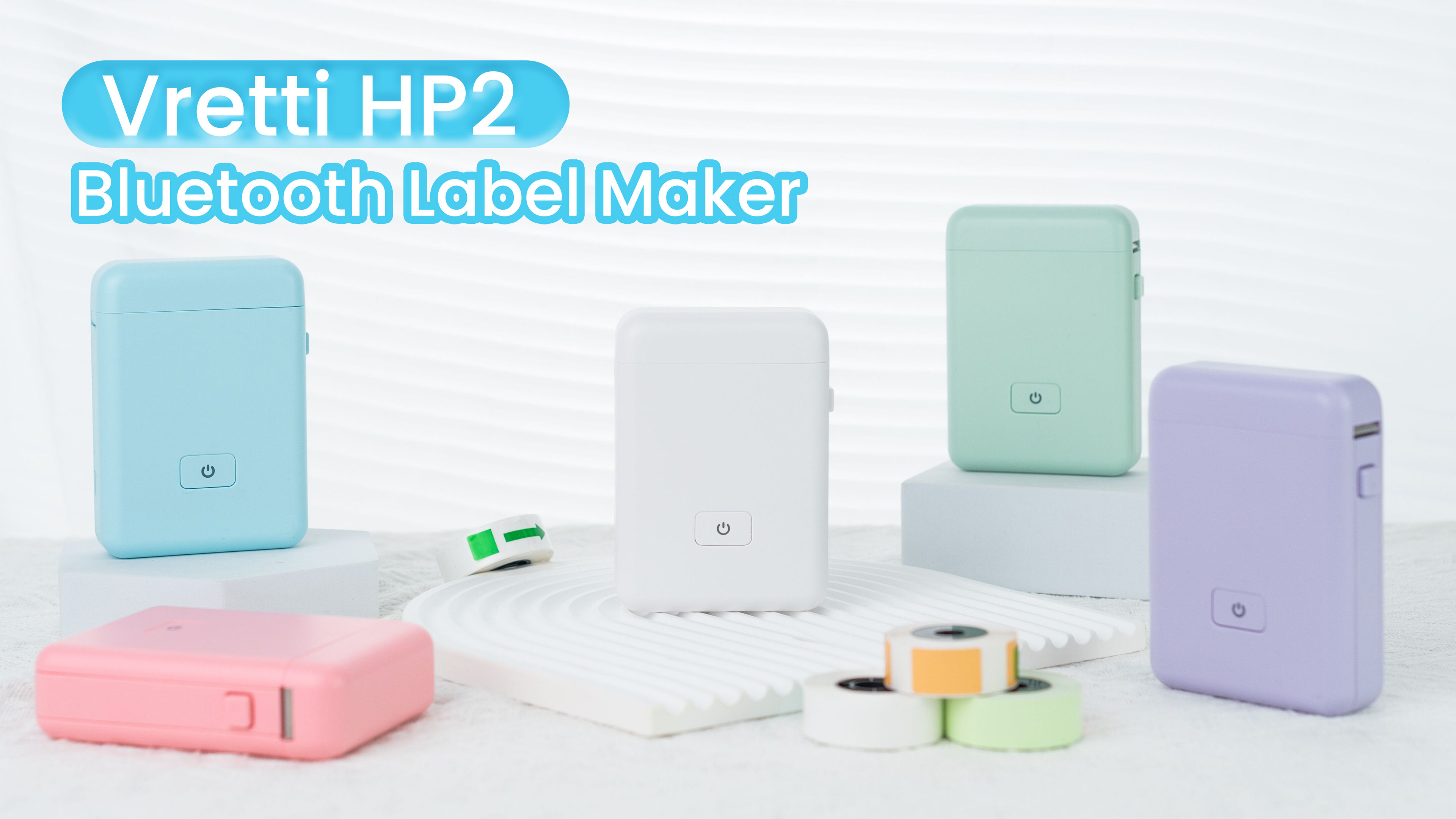 Stampante Etichette LFPERT HP2 - Bluetooth, Portatile, Con Nastro, Per Casa E Ufficio - Foto 8