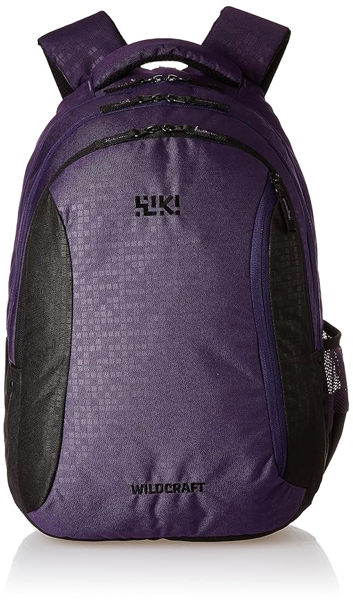 wildcraft purple backpack
