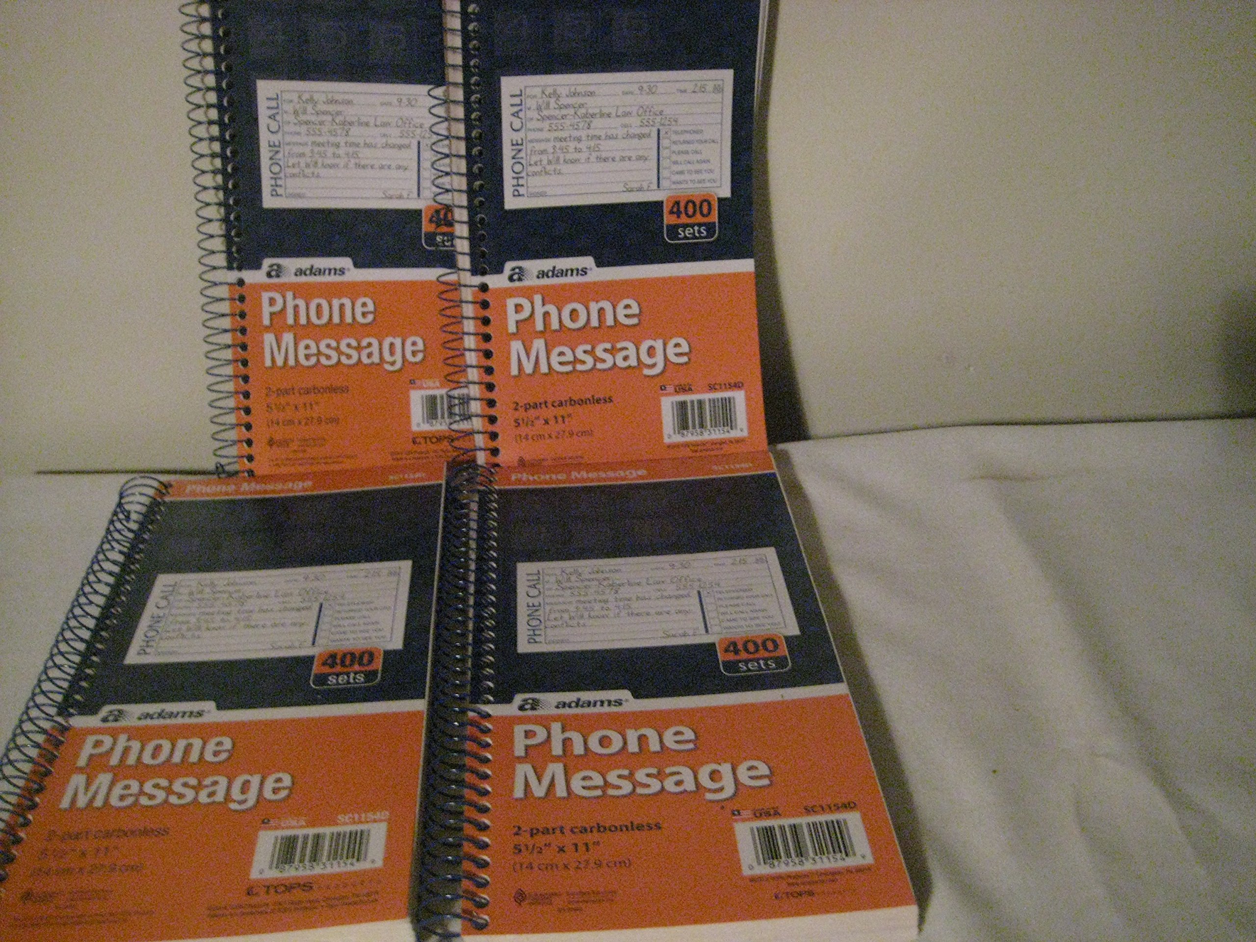 Amazon.com : Spiral Bound Phone Message Books : Office Products