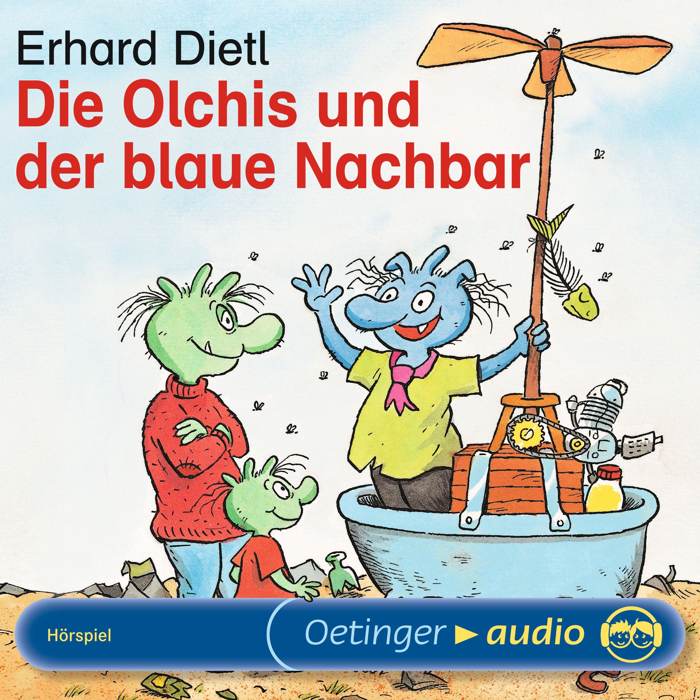 Cover art for Die Olchis und der blaue Nachbar