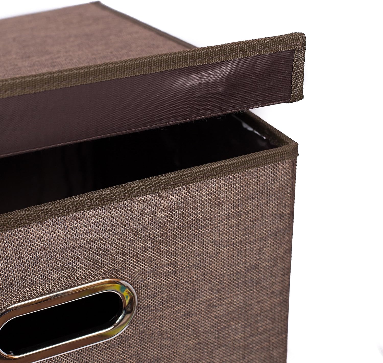 BIRDROCK HOME Laundry Hamper with Lid | Removable Bags for Sorting Clothes | Sectioned Laundry Basket for Bedroom & Bathroom | Collapsible Storage Bin with Cover | Double, Brown