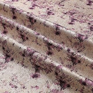Majestic Giftware Madison Cut Fabric 식탁보 미완성 가장자리, 야드 단위 너비 96.5cm x 길이 182.9cm(38인치 x 72인치) 천 DIY 테이블 러너, 덮개, 베개 및 창문 트리트먼트용 | 세탁 가능(아루바 - 퍼플)