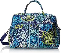 Vista 1 de Vera Bradley Bolsa de viaje Weekender de algodón para mujer