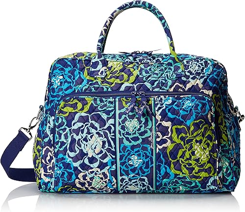 Vera Bradley Bolsa de viaje Weekender de algodón para mujer