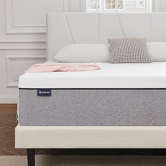 S SECRETLAND Full Mattress, 12 inch Gel Memory Foam Mattress with