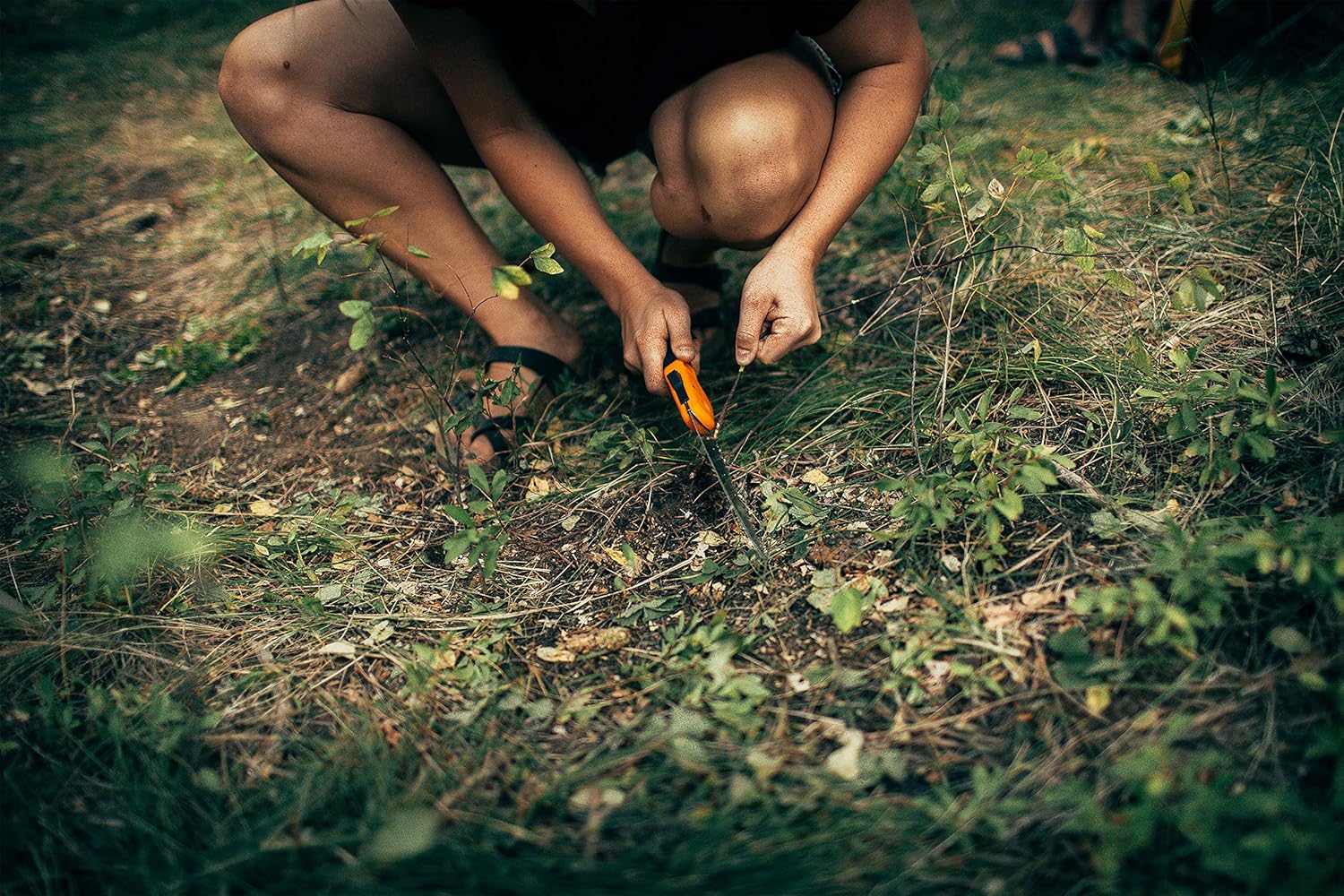 Stansport Folding Camper's Saw, Black, Orange, 9"" l x 2.25"" w x 1"" h