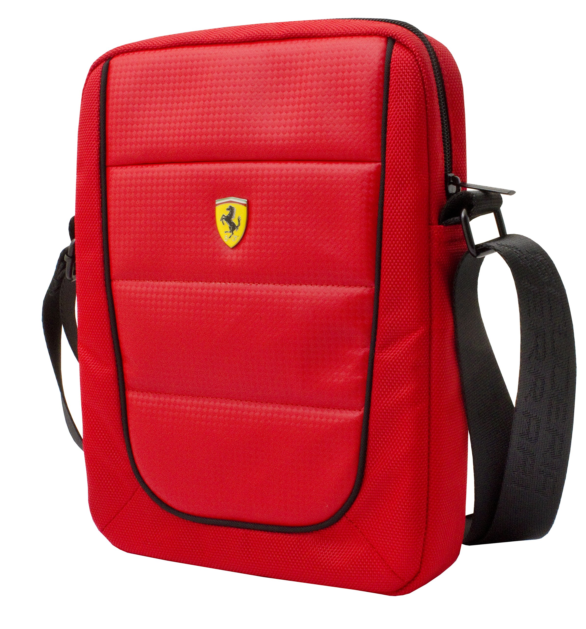 Ferrari FESH8RE 8 inches CG Mobile Scuderia Tablet Bag with Shoulder Straps, Red