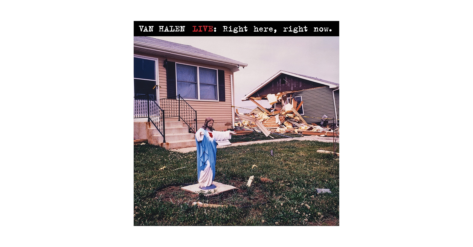 VAN HALEN LIVE Right here レコードRED VINYL Van Halen 'Live: Right Here, Right Now' to Make Vinyl Debut