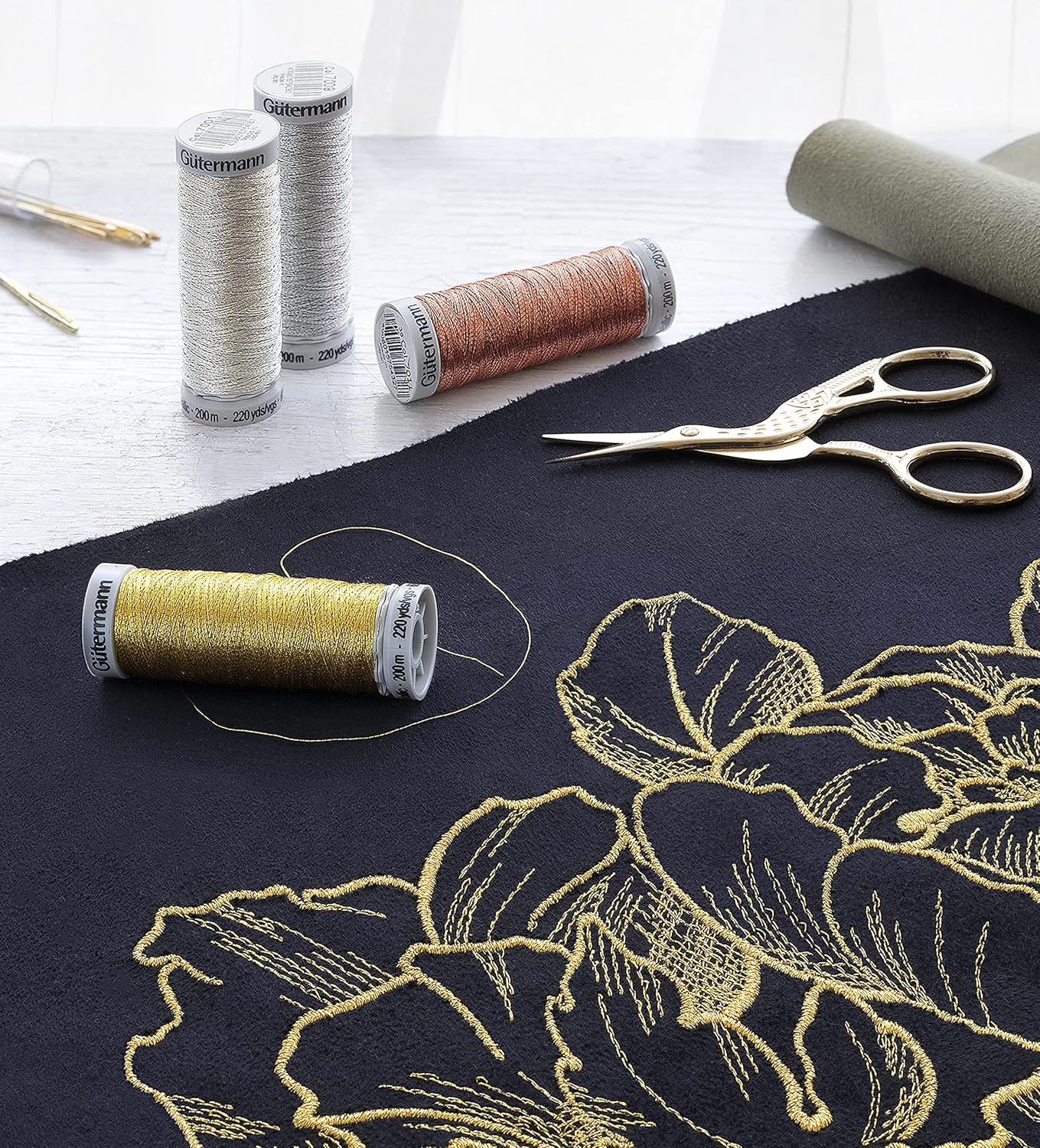 Gütermann Thread Set, Polyester, Multicolor, 200m