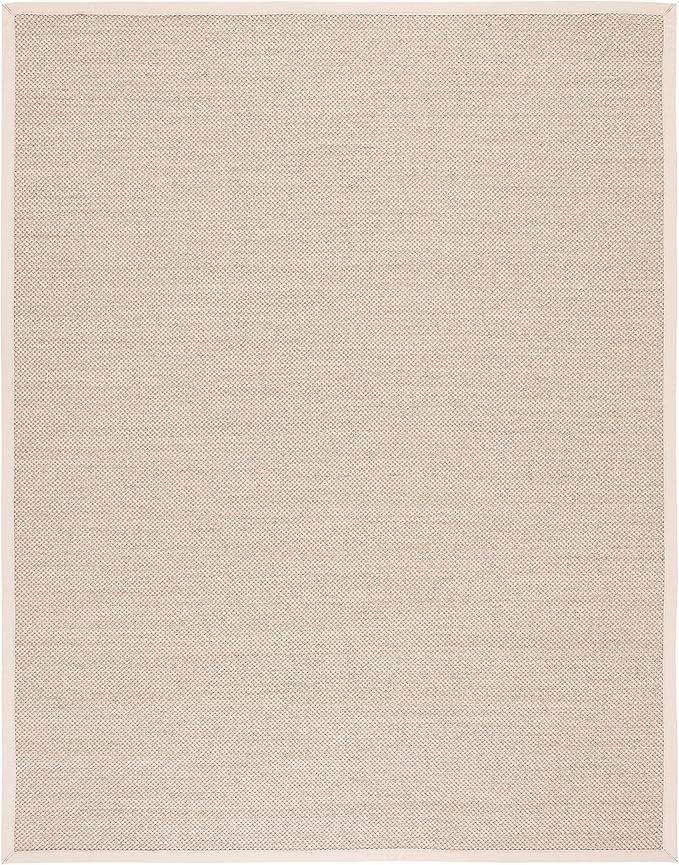 Alfombra SAFAVIEH 8x10 Sisal Beige Mármol Fibra Natural miniatura 3