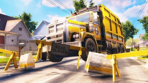 City Trash Truck Simulator: Free Dump Truck Driving Game 3D