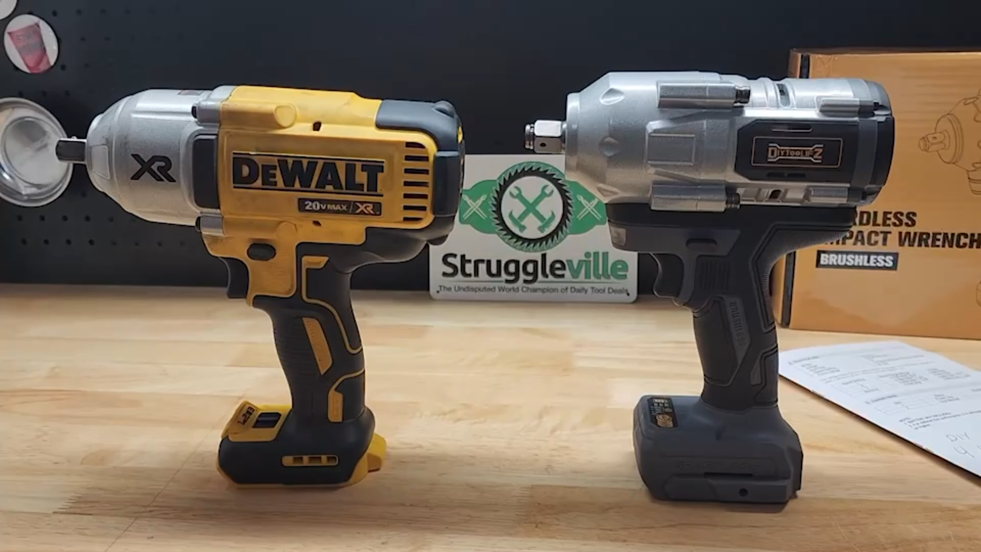 DIYtoolifz Cordless Impact Wrench 1/2 inch for Makita 18V Battery
