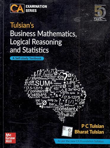 TULSIAN'S BUS MATH,LR,STATS FOR CA FOUNDATION