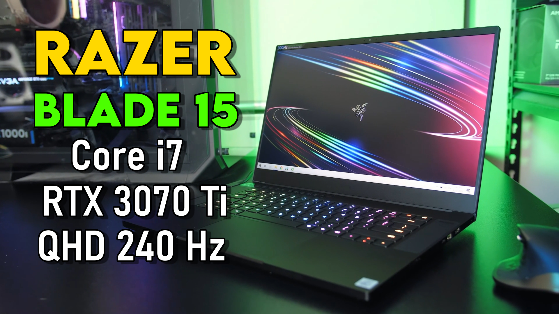 Watch Razer Blade 15 Gaming Laptop 2022 ﹙Core i7 & RTX 3070ti