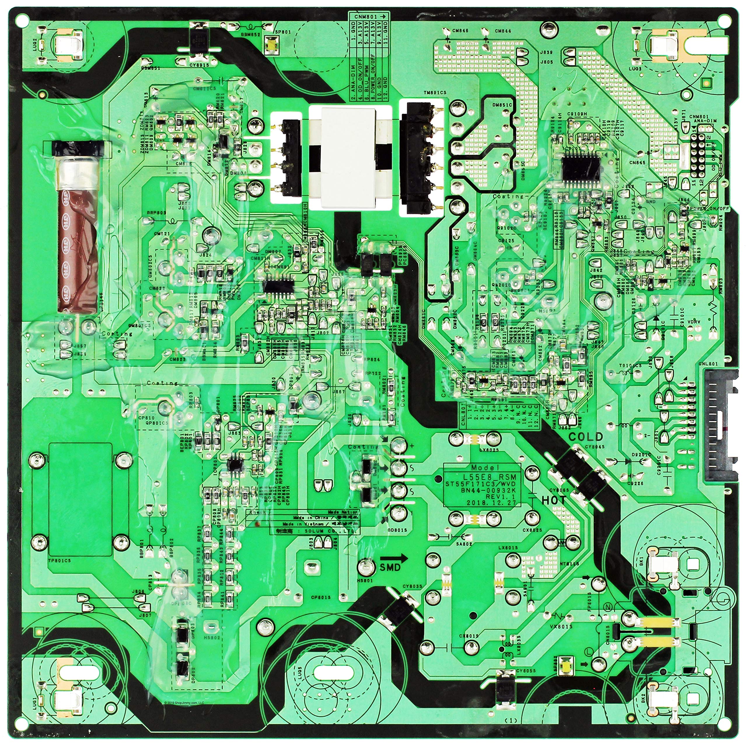 Amazon.com: ShopJimmy BN44-00932K Power Supply/LED Board : Electronics