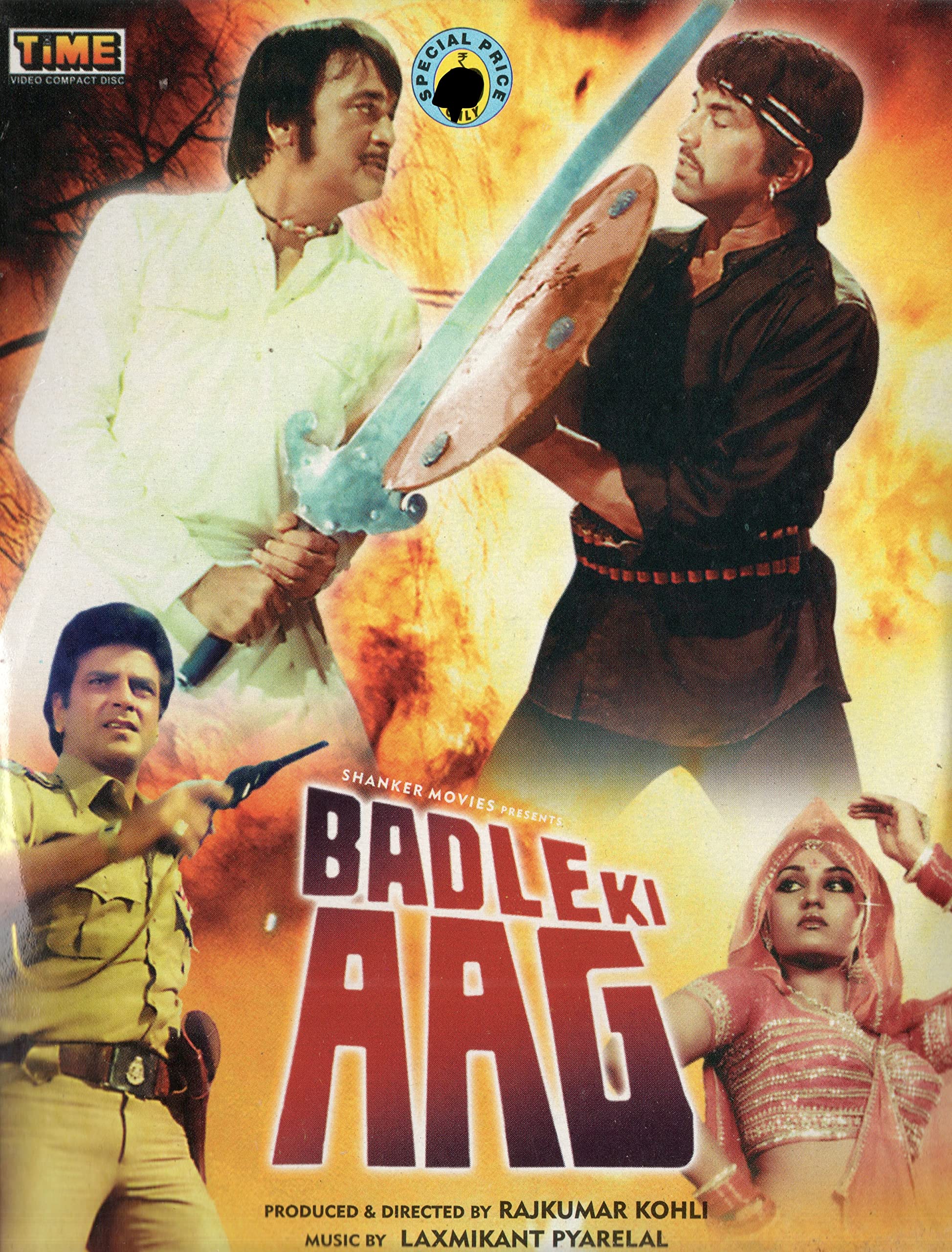 Badle Ki Aag VCD Cast: Sunil Dutt, Dharmendra Director: Rajkumar Kohli Language: Hindi