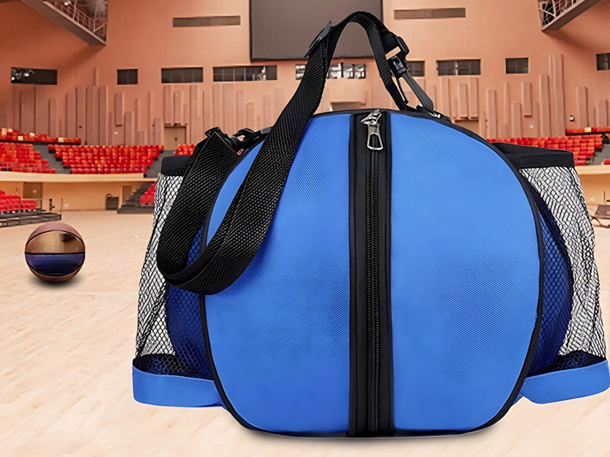Sac Filet Transport Balles Ezweiji - Basketball, Football, Volley - Bandoulière Réglable - Adulte/Enfant