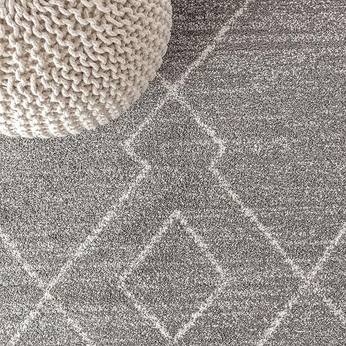 Miniatura 4 de JONATHAN Y MOH202B-4 Alia - Alfombra marroquí Beni Souk para interiores de granja, estilo bohemio, minimalista, geométrico, fácil de limpiar, para