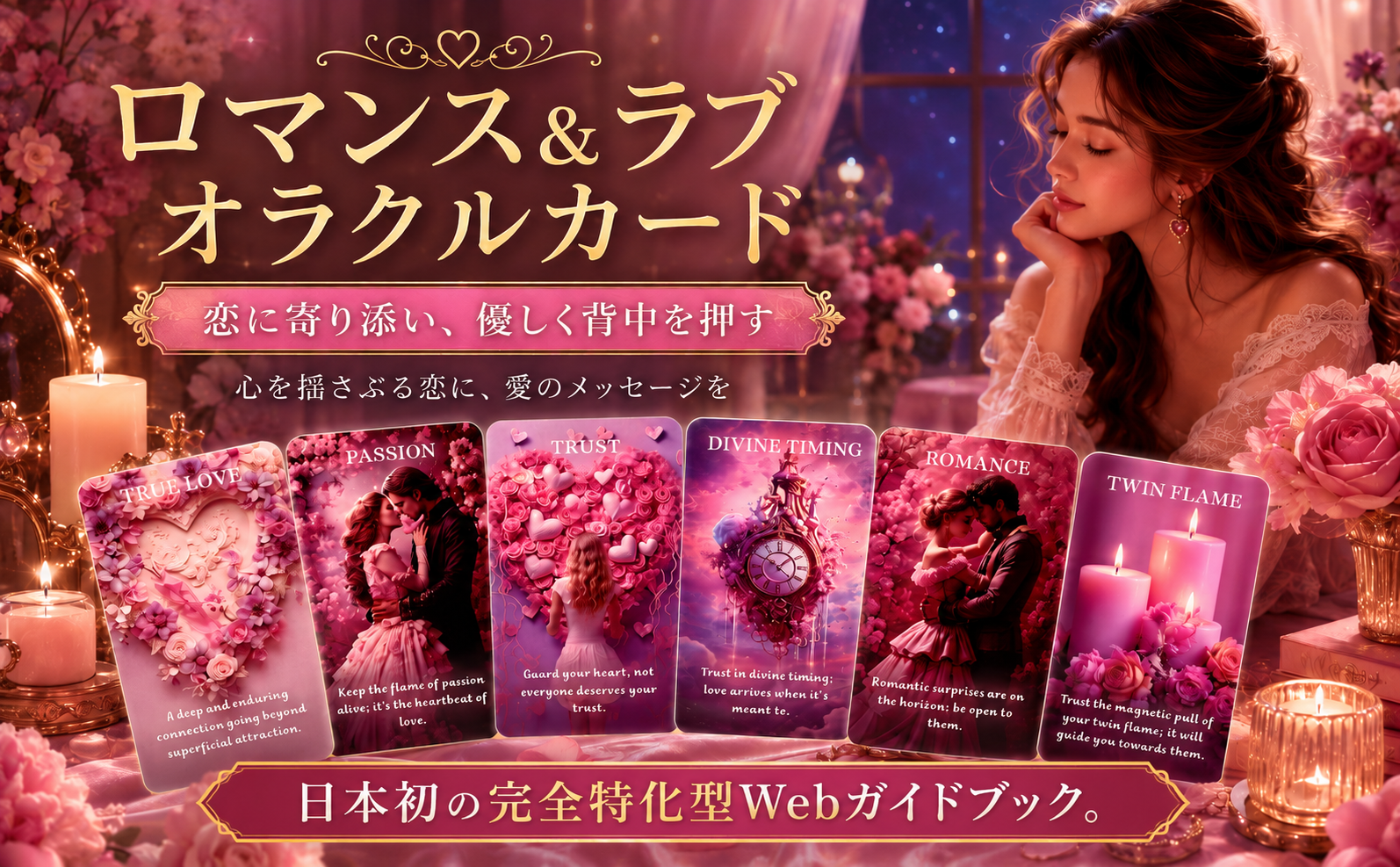 Amazon.co.jp: ロマンス アンド ラブ オラクルカード 日本語対応 電子