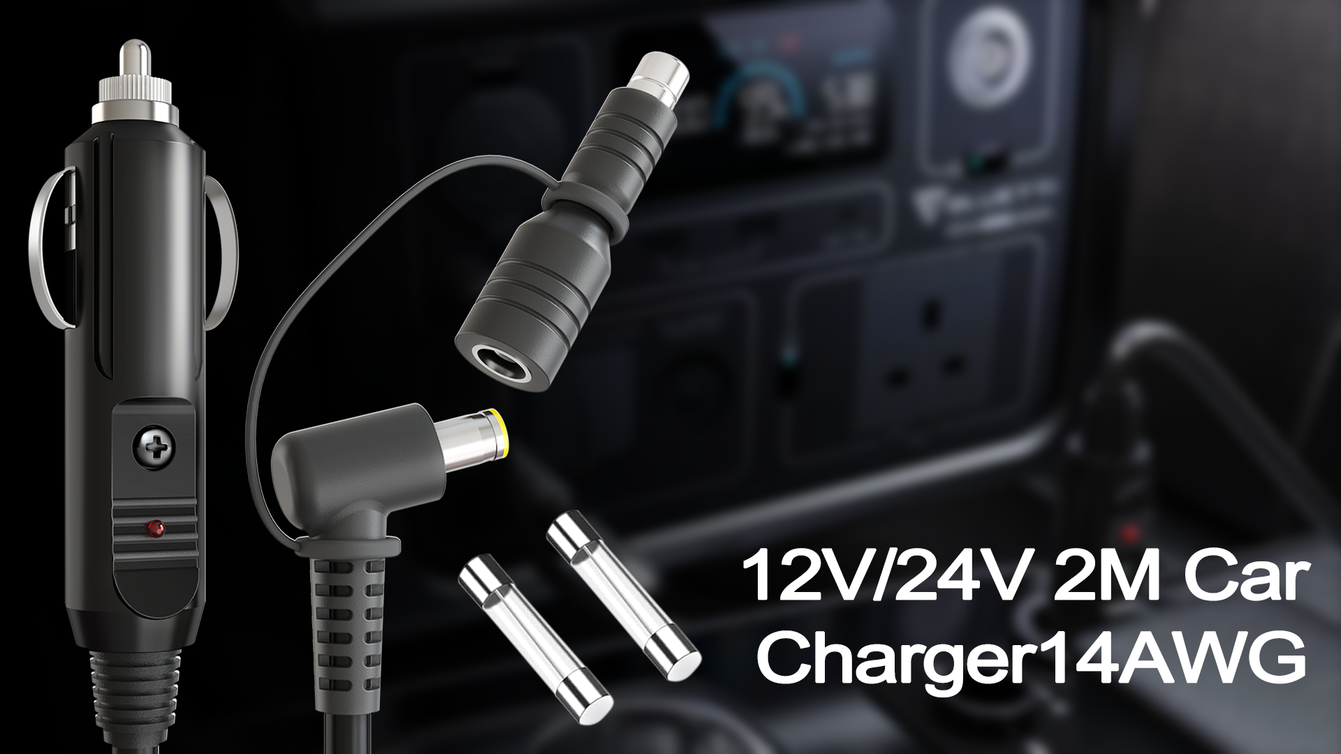 Amazon.com: 14AWG Car Charger Cable Compatible with Jackery