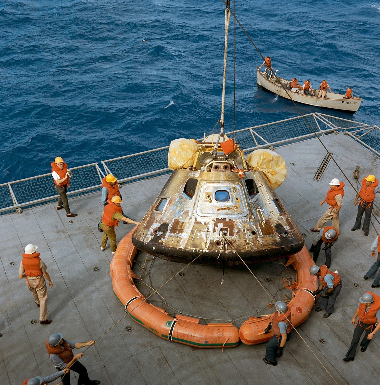 Apollo 11 Mission Flown Command Module Foil