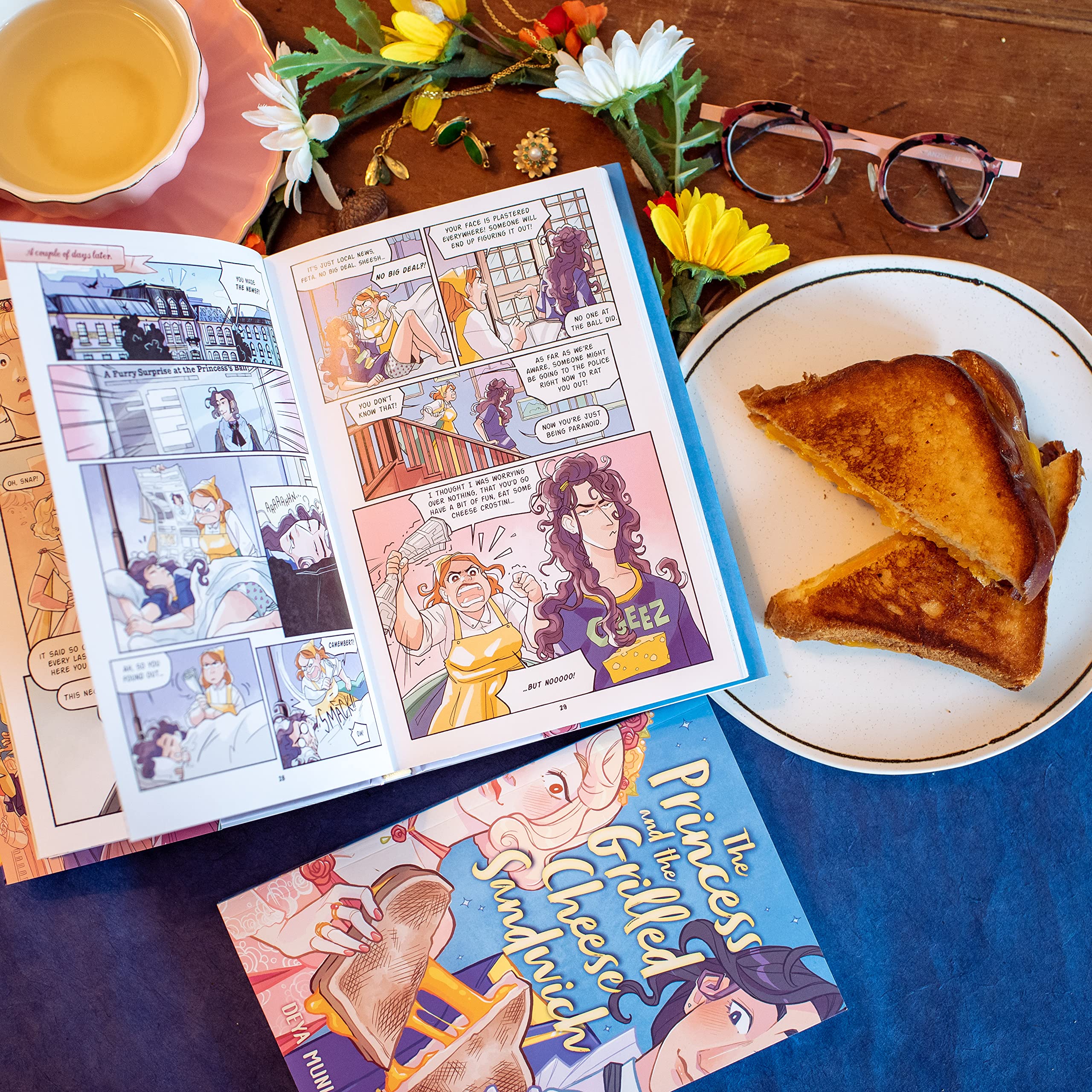The Princess and the Grilled Cheese Sandwich (A Graphic Novel)