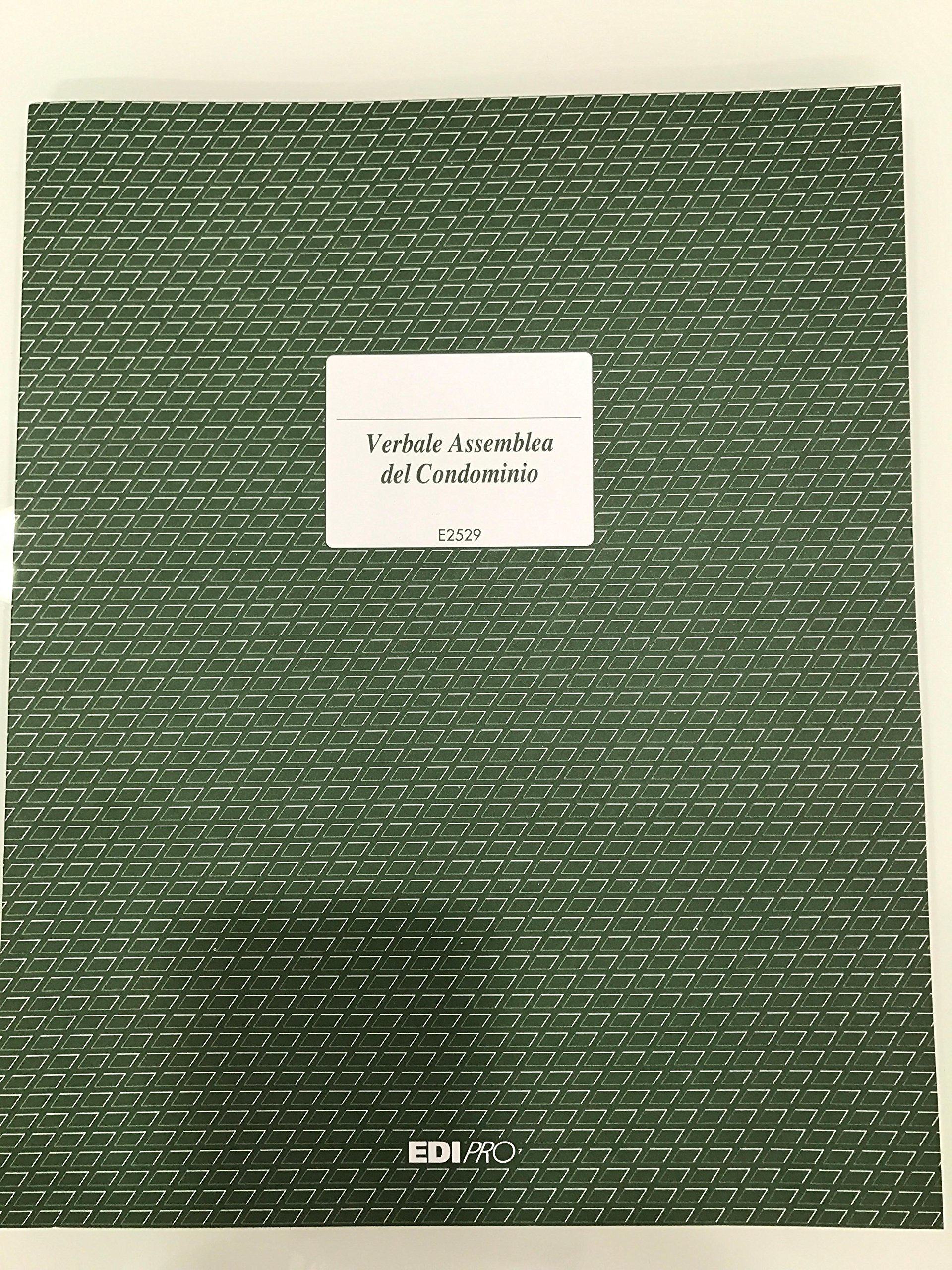 Edipro Minutes of Meeting Building 100 Pages Form and Accounting Book - Forms and Accounting Books (White, 310 x 245 mm, 100 Pages)