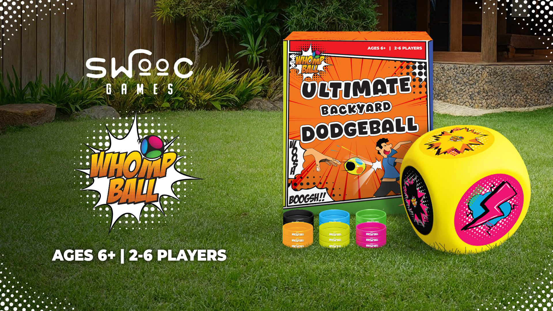 Amazon.com: SWOOC Games® - Whomp Ball - Ultimate Backyard