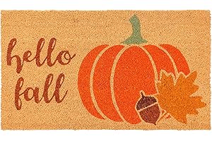 Hello Fall Coir Doormat | Protect Your Home from Nature's Messes