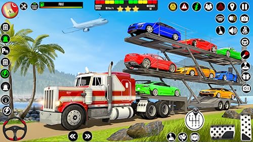 Car Transporter Truck Game 3D – vue 3
