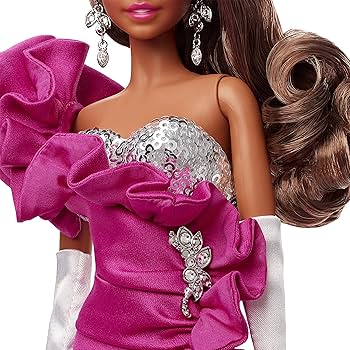 Barbie Signature Pink Collection Lalka (30 cm, brunetka
