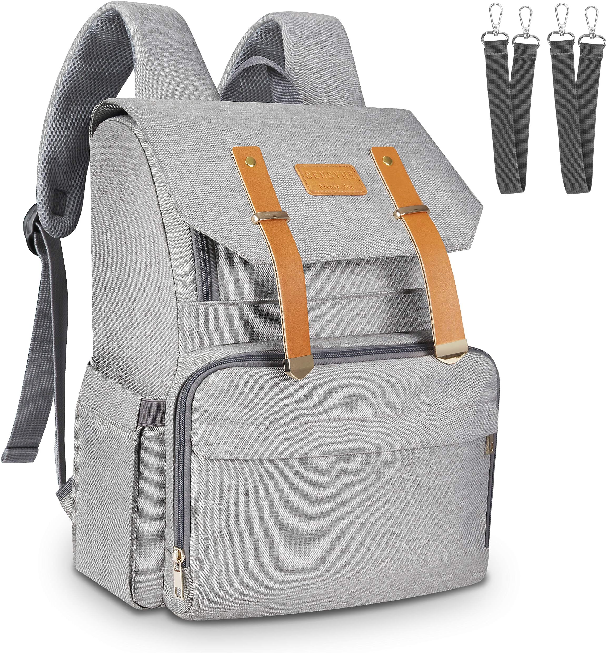 Sensyne Diaper Bag Multifunction Waterproof Travel Backpack Nappy Bags for Baby