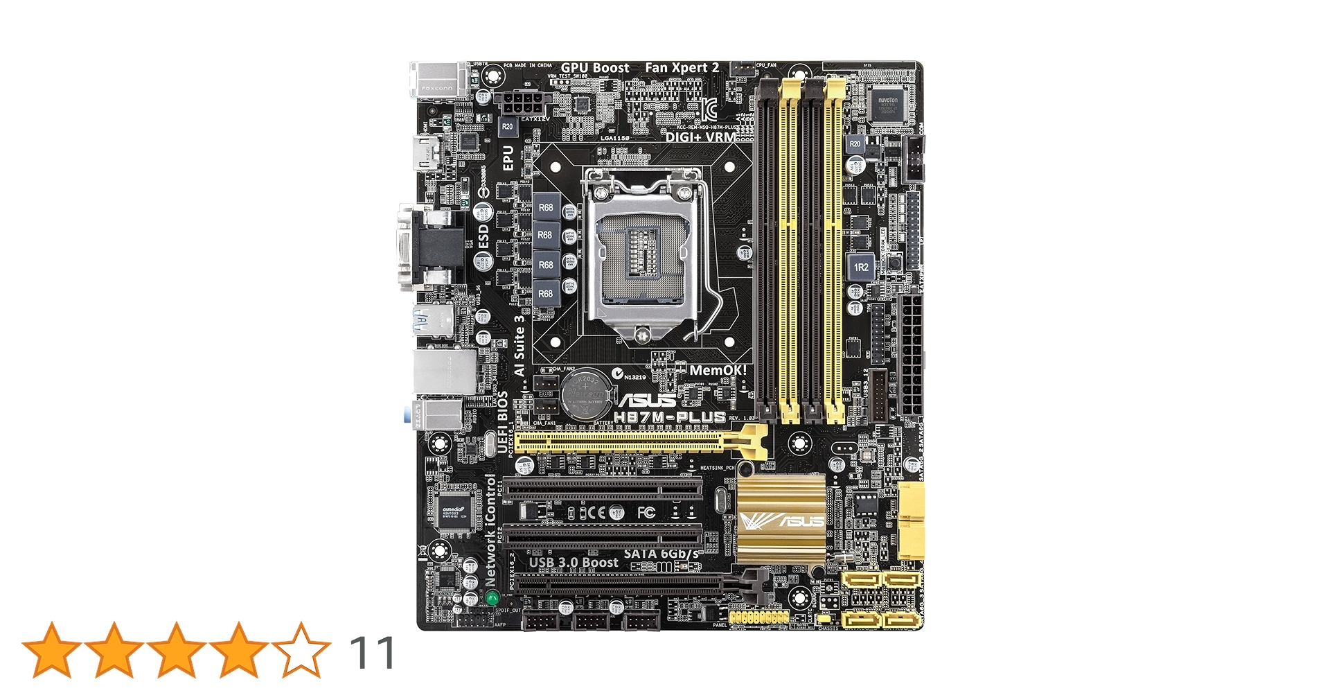 ASUSTeK Intel H87チップセット搭載マザーボード H87-PLUS  khxv5rg Amazon | ASUSTeK Intel H87チップセット搭載マザーボード H87