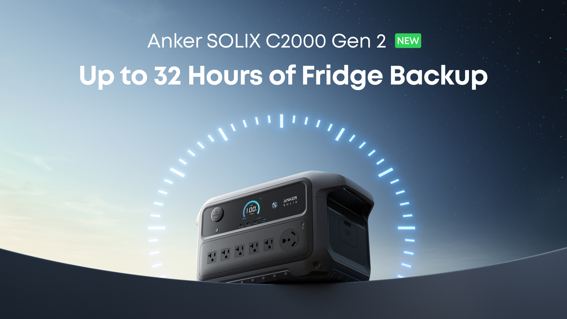 Amazon.com : Anker SOLIX C2000 Gen 2 Portable Power Station, 2,400