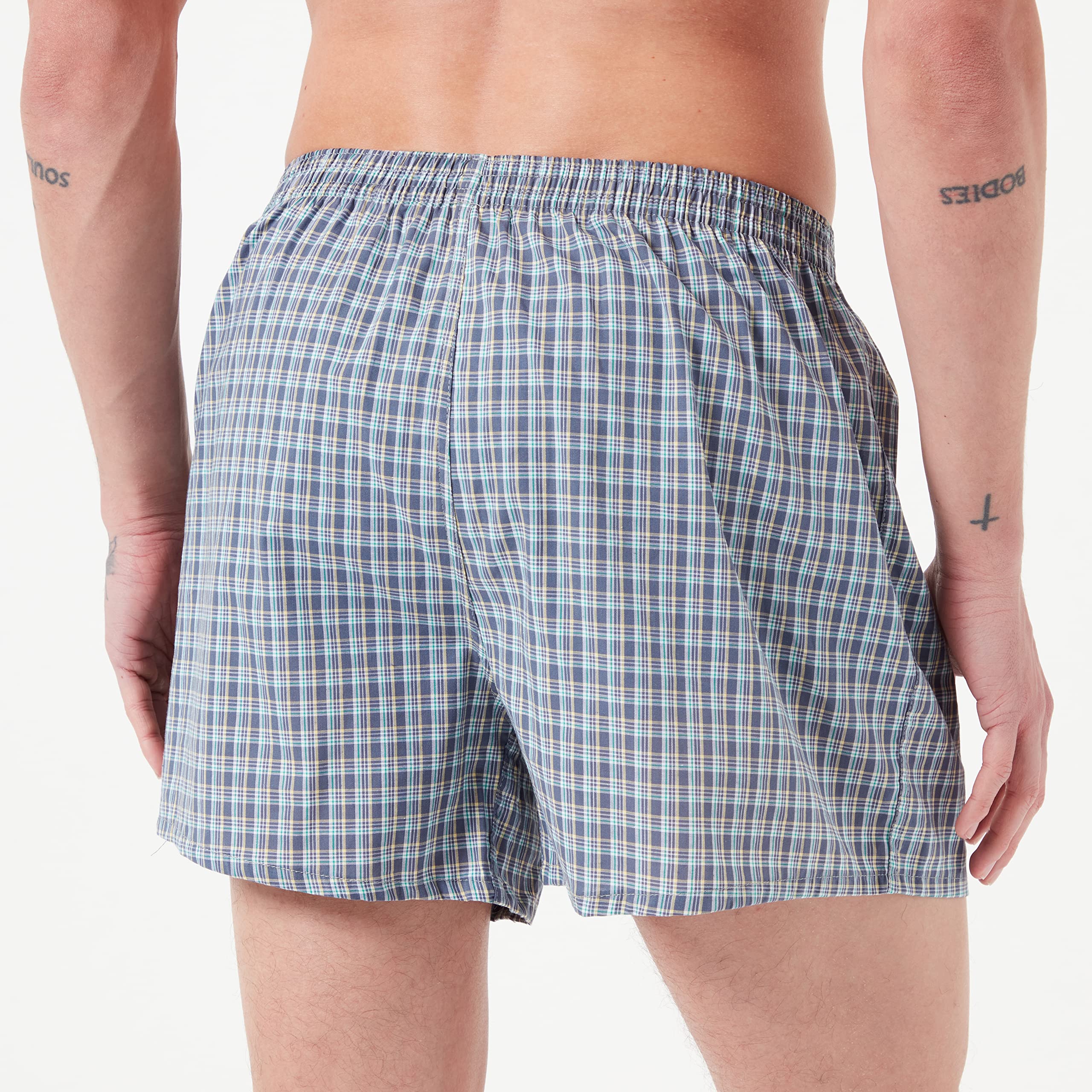 Lower East Le150, Boxer Americani Pacco da 6 e Pacco da 10 Uomo
