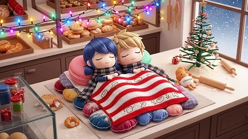 Warm Christmas Dreams: Sleeping Miraculous – 4K Relaxing Screensaver with Soft Holiday Light for Fire TV & Tablets – vue 2