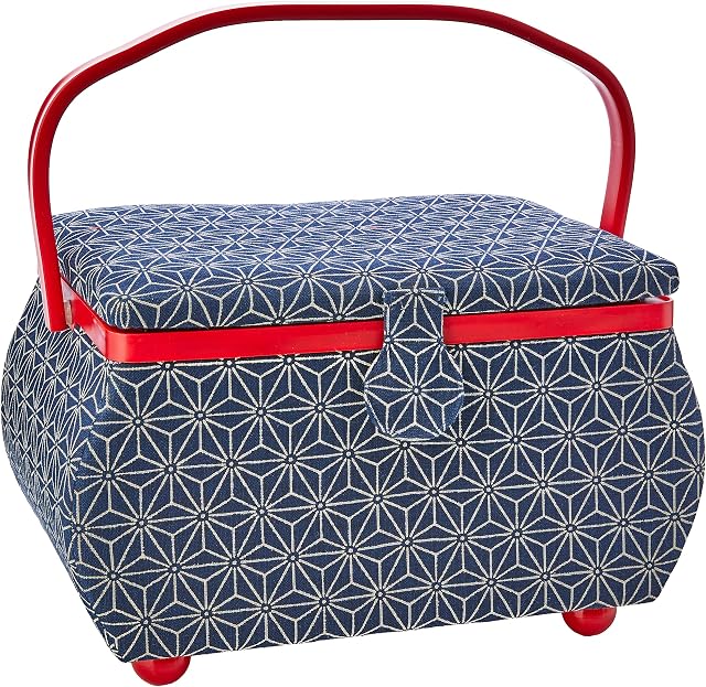 Prym Sewing Basket L Kyoto, Multicoloured, One Size