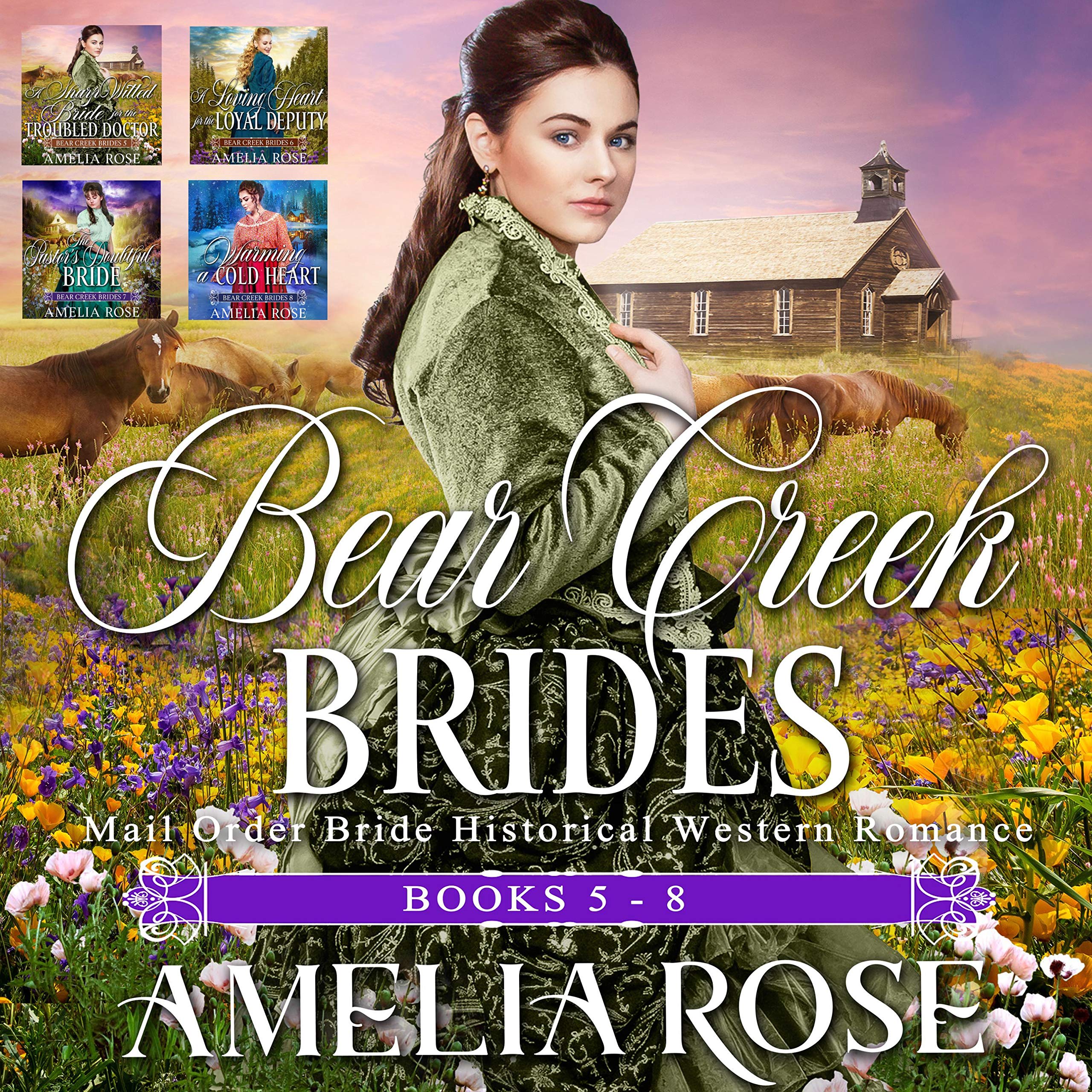 Cover art for Bear Creek Brides: Books 5 - 8