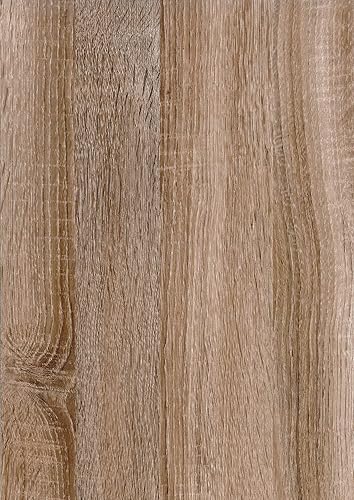 Miniatura 7 de d-c-fix Sonoma - Papel adhesivo autoadhesivo de grano de madera clara de roble Sonoma, impermeable y extraíble, vinilo decorativo para cocina,