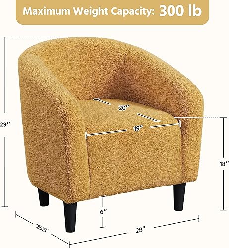 Miniatura 29 de Topeakmart Silla decorativa de terciopelo, cómoda y moderna silla de club de terciopelo con reposabrazos y patas resistentes para sala de Azul