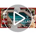 Best Choice Products 10ft Solar Polyester LED Lighted Patio Umbrella w/Tilt Adjustment and UV-Resistant Fabric - Tan