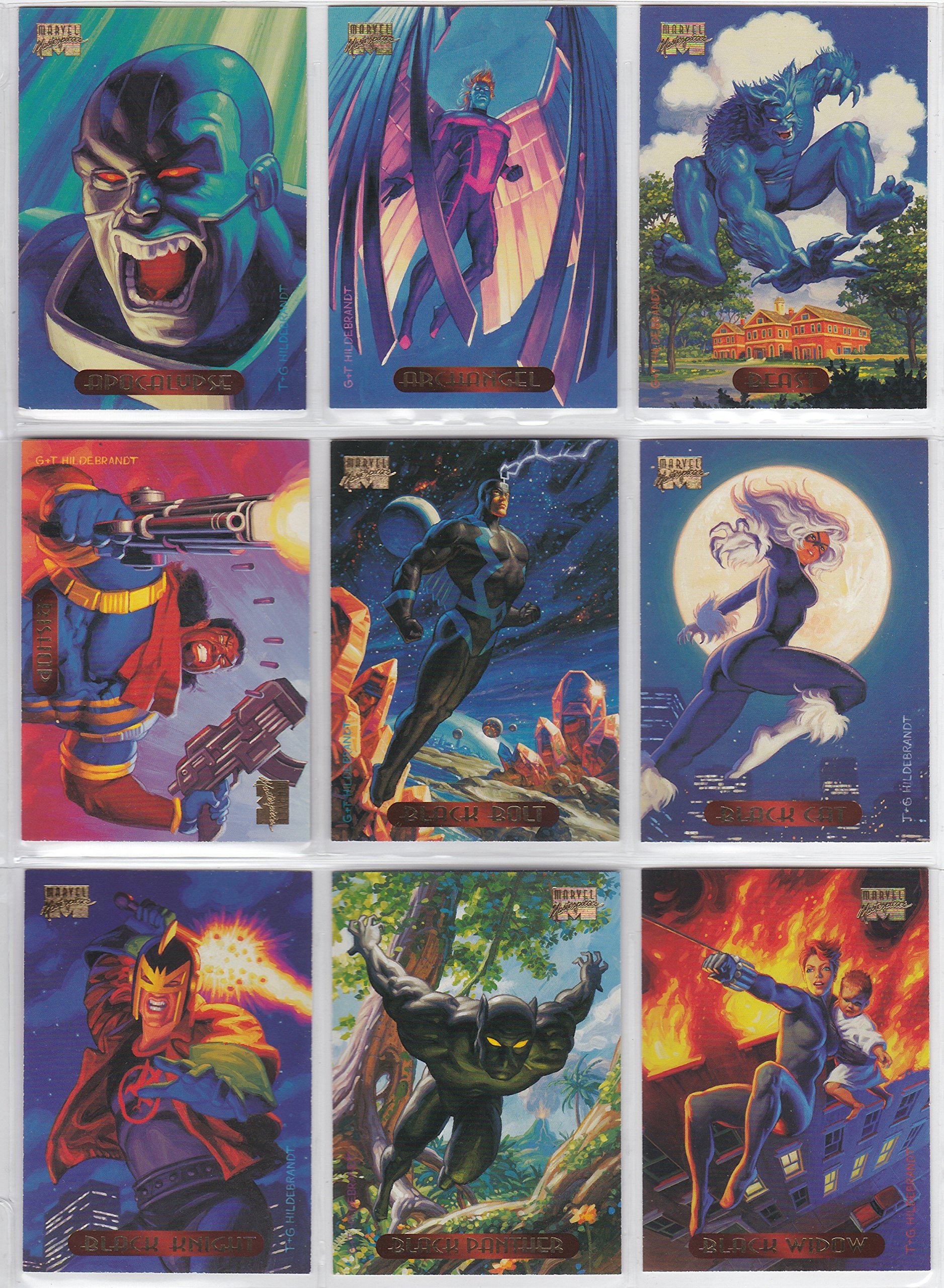Amazon.com: 1994 Marvel Masterpieces 140 Card Set : Toys & Games Amazon.com: 1994 Marvel Masterpieces 140 Card Set : Toys & Games