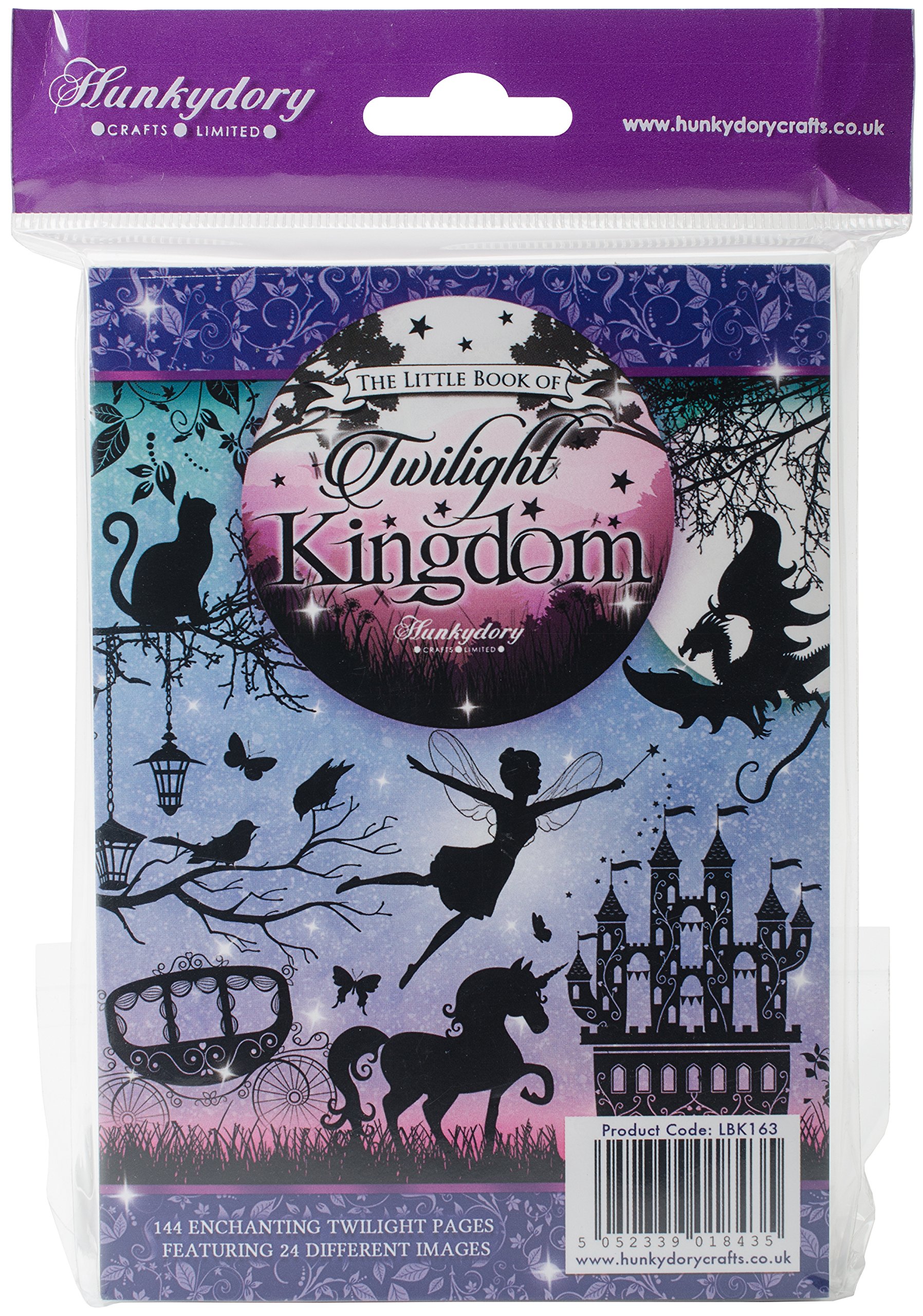 Hunkydory Twilight Kingdom bloc A6 de 144 pages pour scrapbooking et carterie